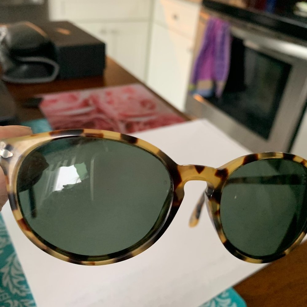 Persol round lens prescription sunglasses